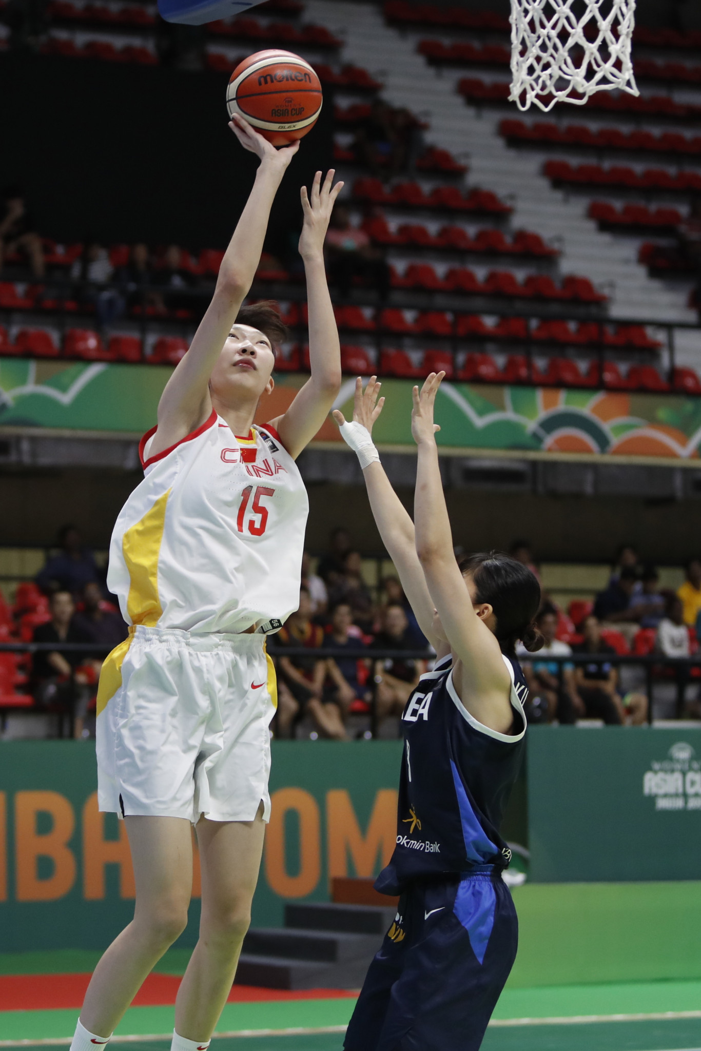 China, and Han Xu, are due to play the FIBA Women's Basketball Olympic Qualifier in Belgrade despite having to switch from a home venue because of fears over coronavirus ©Getty Images