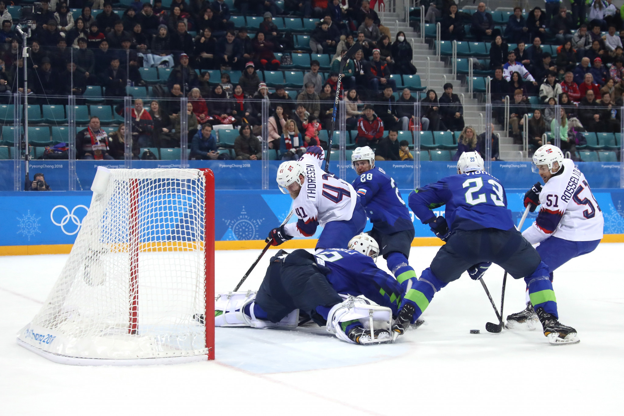 Slovenia will host one of the three IIHF Olympic Pre-Qualification Round 3 events starting in Europe tomorrow ©Getty Images