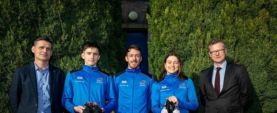 Some of DCU's brightest athletes will directly benefit from the new partnership with Athletics Ireland ©Dublin City University