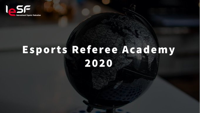 IESF announced the launch of an International Esports Referee Academy ©IESF