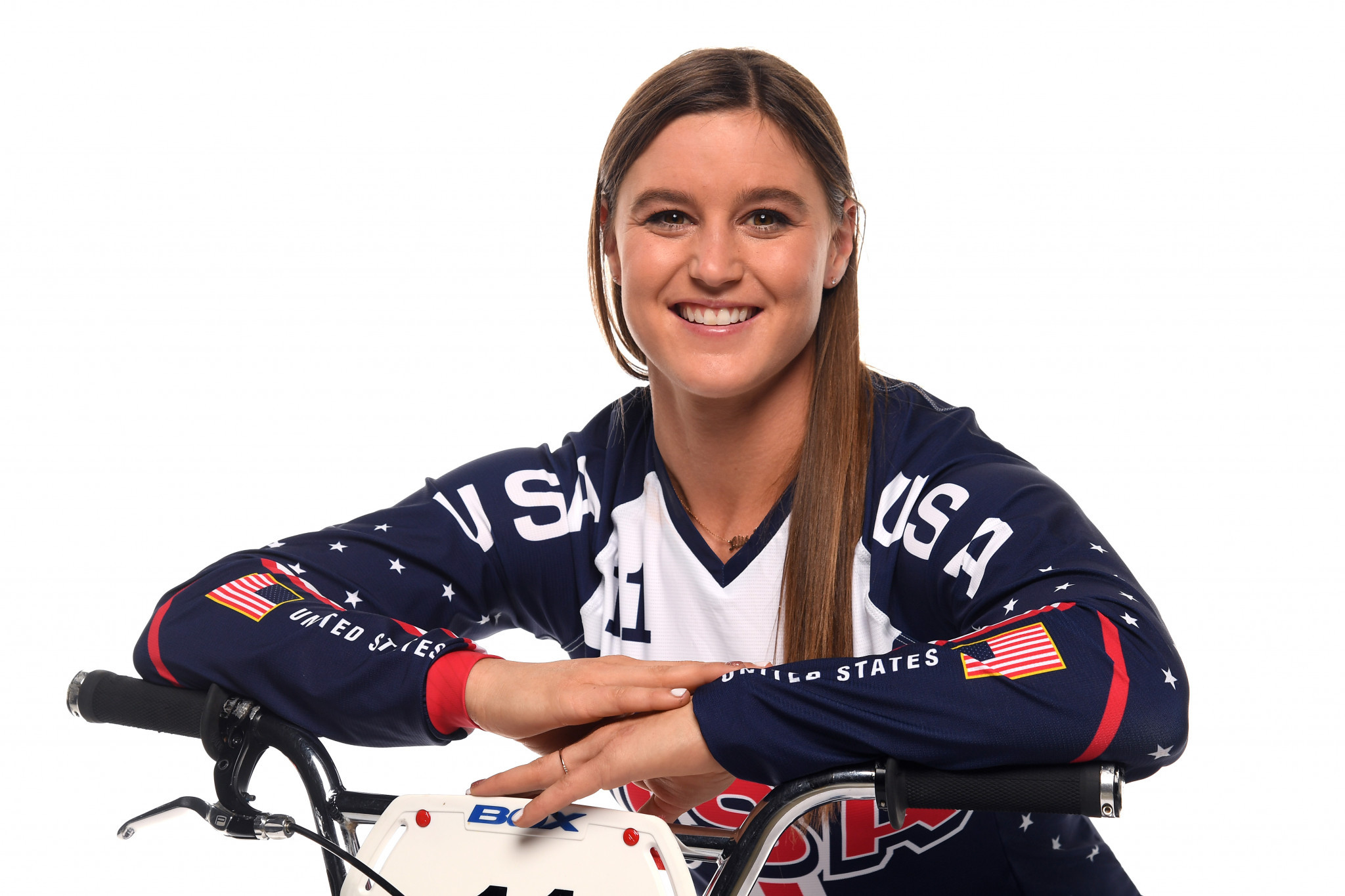 Alise Willoughby of the United States is aiming for a third successive win at the the UCI BMX Supercross World Cup ©Getty Images