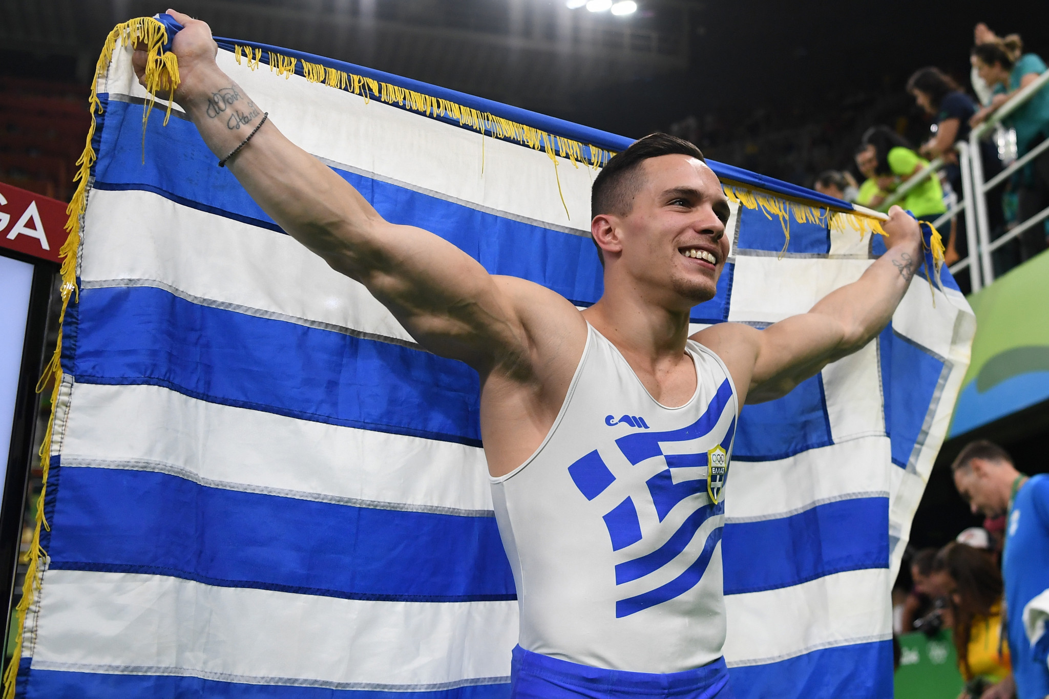 Eleftherios Petrounias went on to become an Olympic champion in 2016 after he was the first runner ©Getty Images