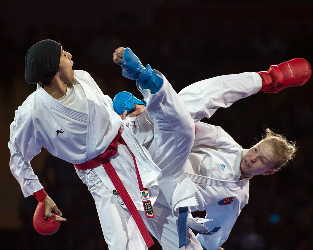Hosts Morocco and Egypt started characteristically well at this year's African Karate Federation Championships ©WKF