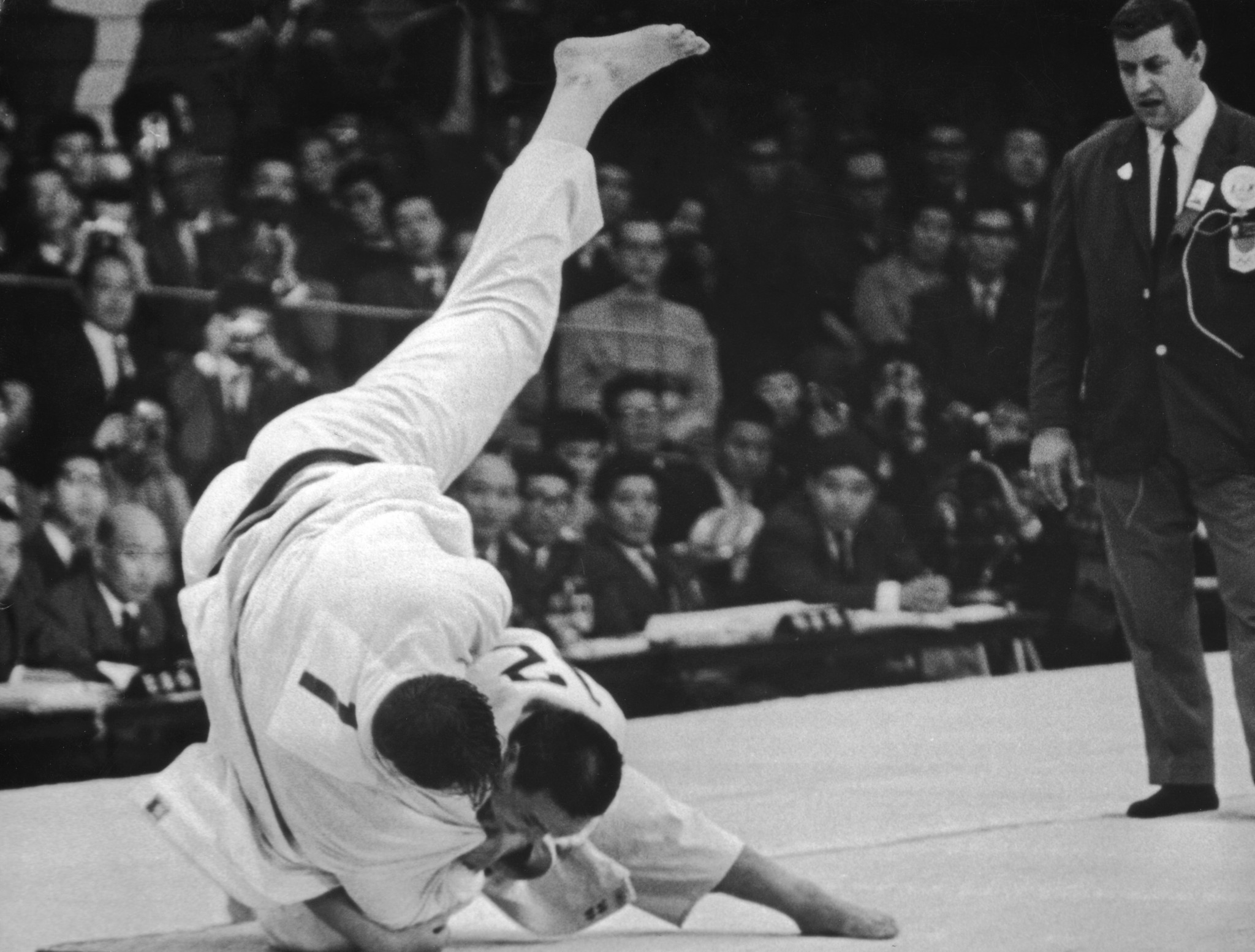 Judo was on the  Olympic programme in Tokyo in 1964 © Getty Images