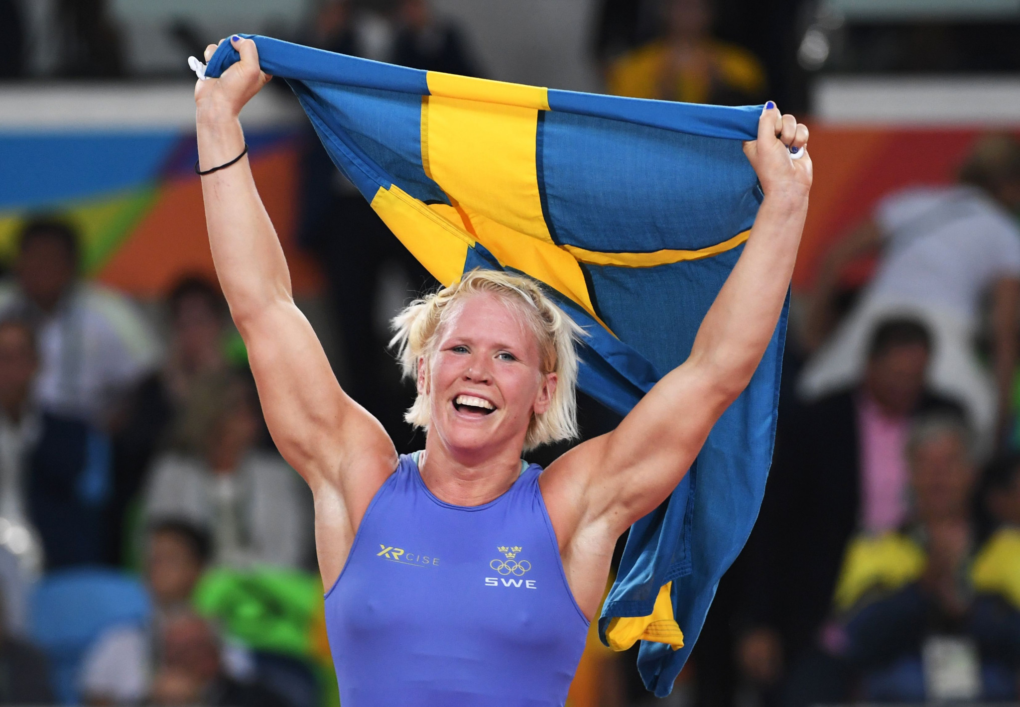 Jenny Fransson won bronze at the Rio 2016 Olympics but will now miss Tokyo 2020 ©Getty Images