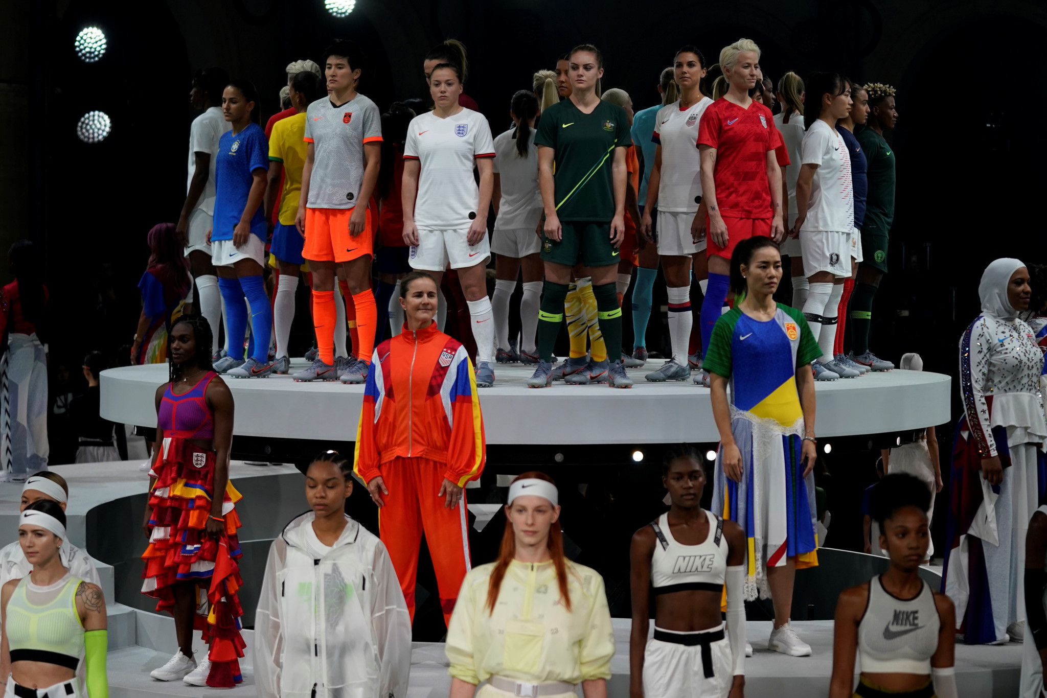 Nike's star-studded kit launch for last year's FIFA Women's World Cup caused a buzz around the world ©Getty Images