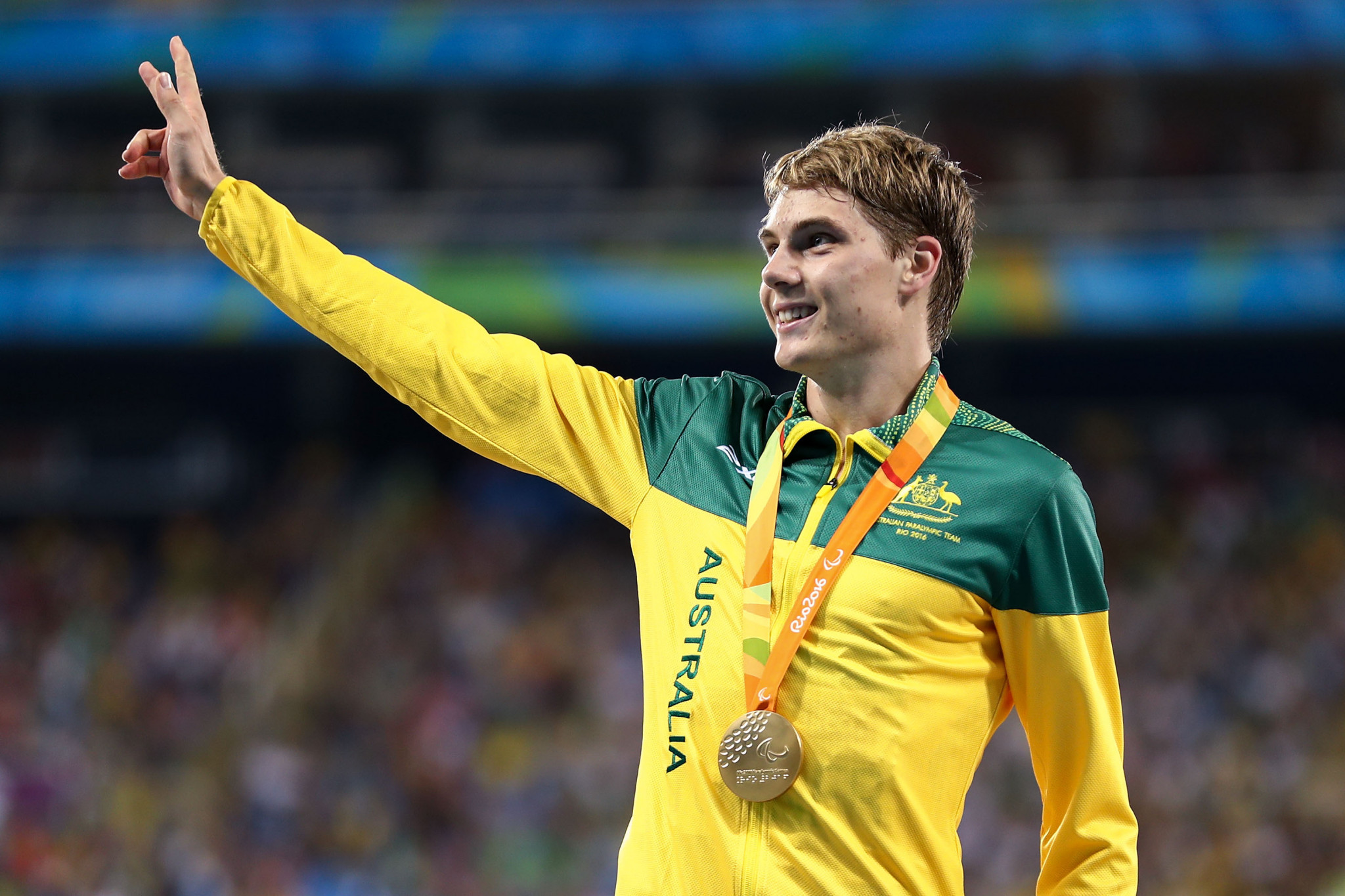 James Turner took one of Australia's 22 Paralympic golds in Rio, their lowest total since 1980 ©Getty Images