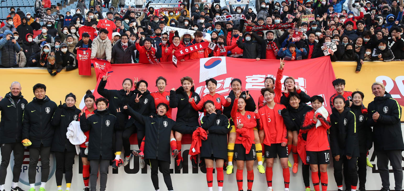 South Korea finish top of group at AFC Women's Olympic Qualifying Tournament