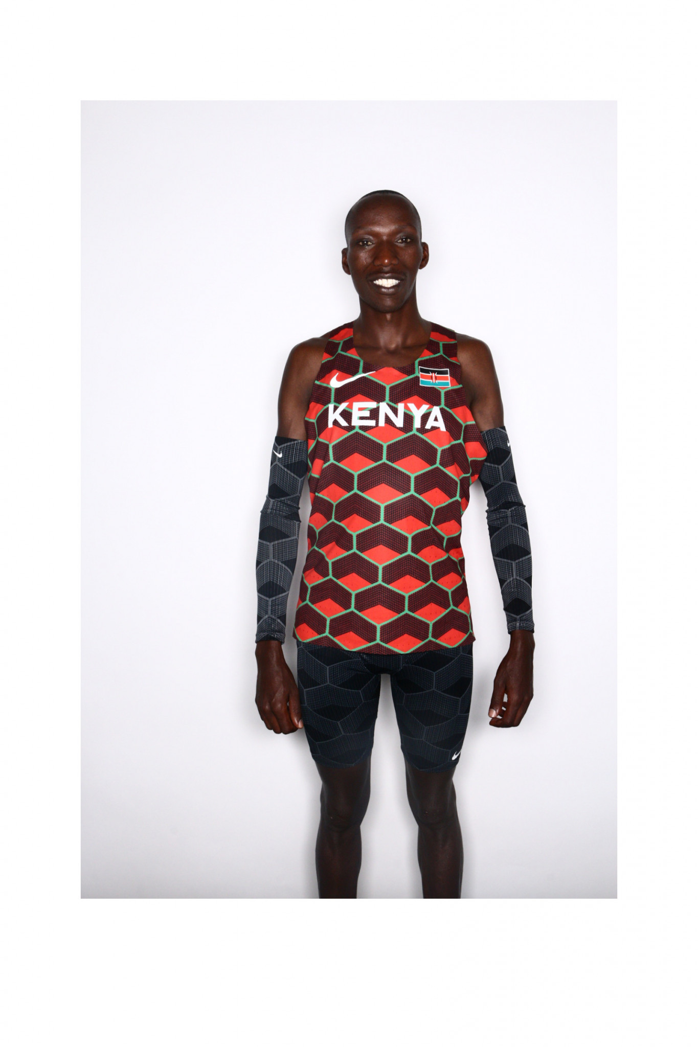 1500m runner Timothy Cheruiyot donning the controversial kit ©Mono Sports