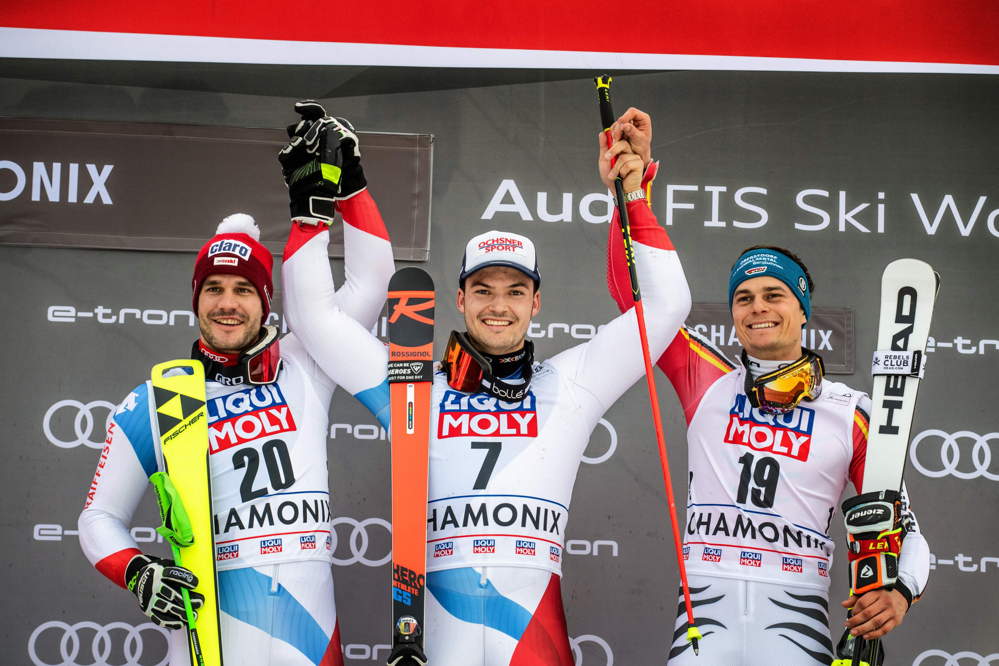Meillard wins first FIS Alpine Ski World Cup event in Chamonix