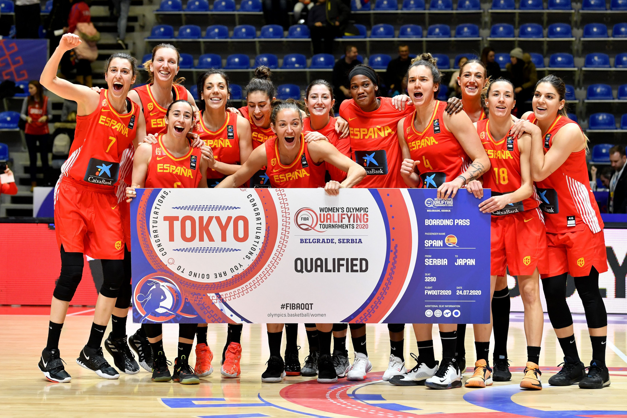 Spain advanced to the Tokyo 2020 women's basketball tournament ©Getty Images