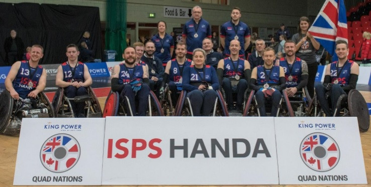 Britain and United States announce squads for Wheelchair Rugby Quad Nations tournament