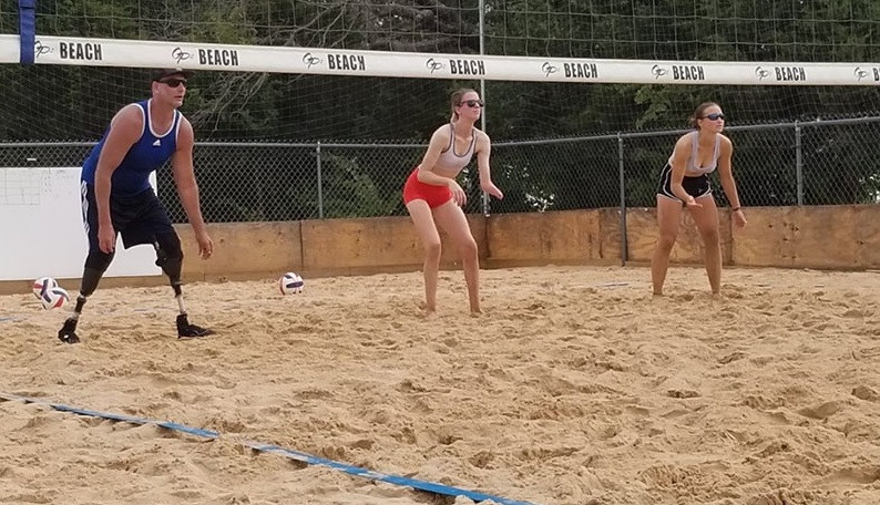 USA Volleyball has announced three training camps for beach ParaVolley players ©USA Volleyball