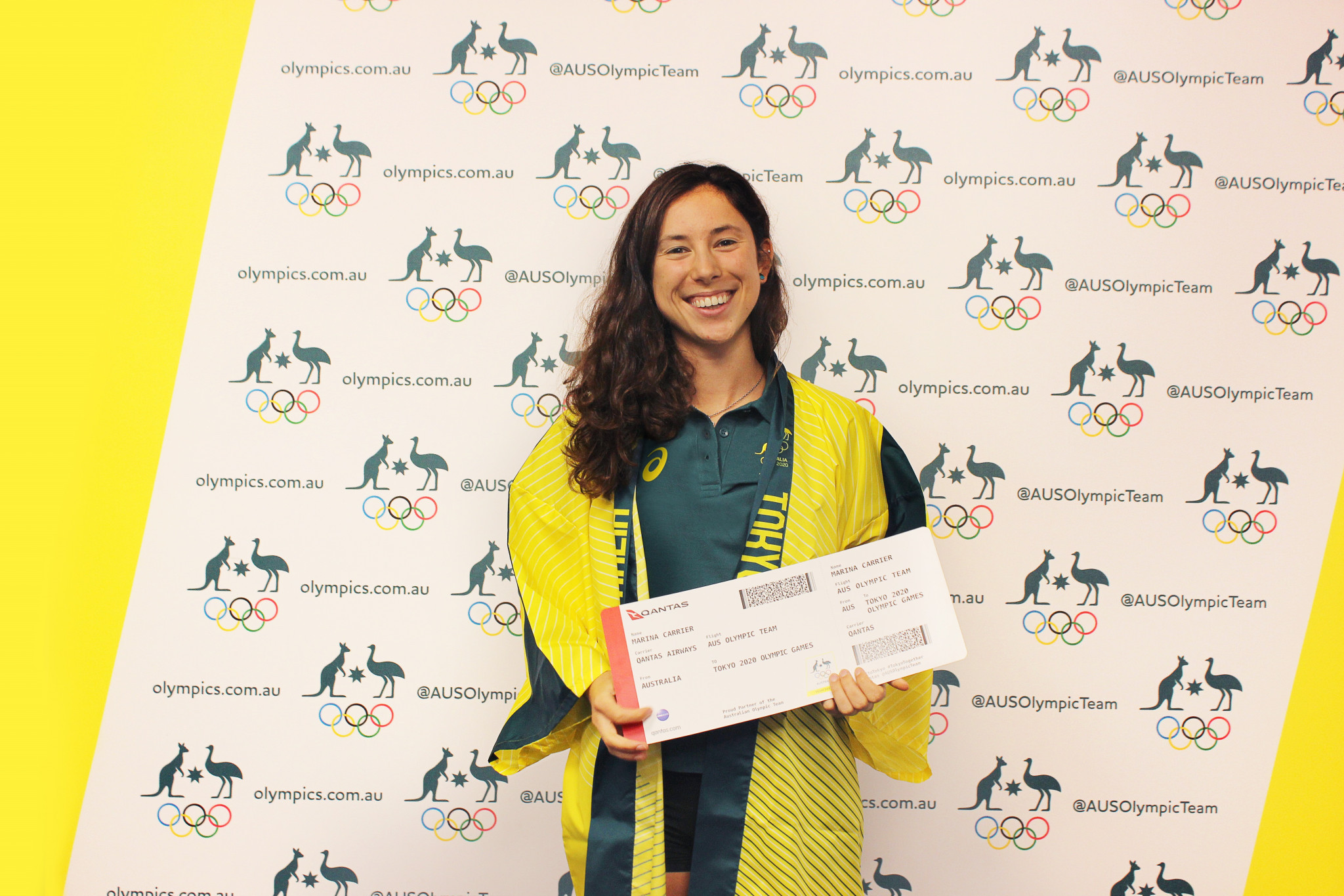 Marina Carrier is the seventh athlete to be named on Australia's Olympic team for Tokyo 2020 ©AOC