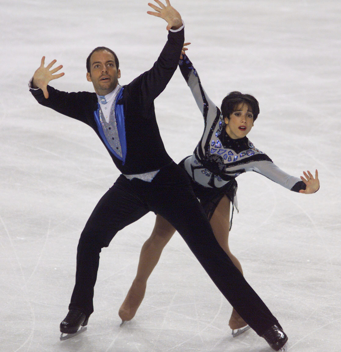 Sarah Abitbol, performing here with pairs partner Stéphane Bernardis, has outlined allegations in a new book ©Getty Images