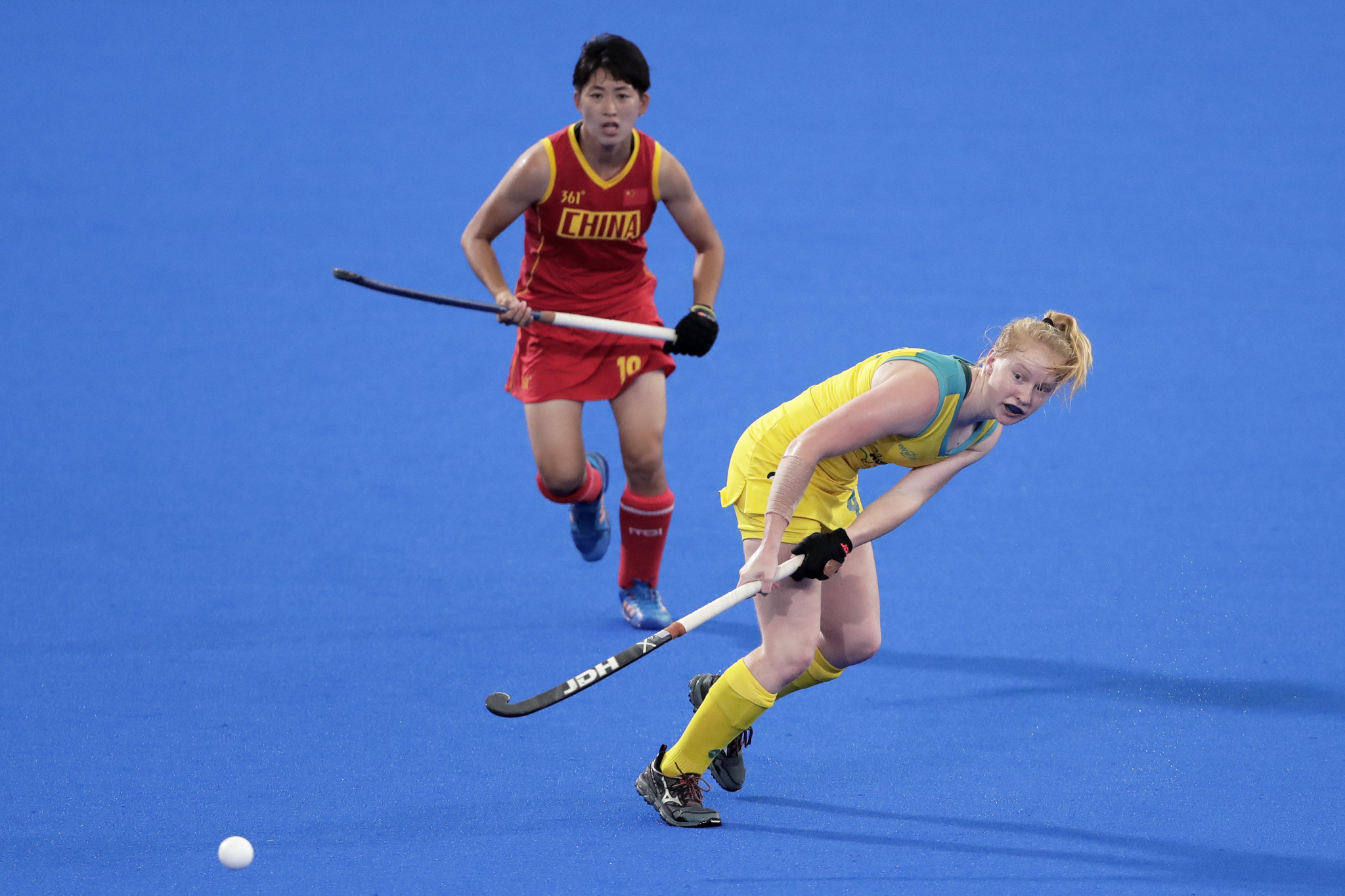 Australia and China were set to face off in the FIH Hockey Pro League, but the fixture has been cancelled due to the threat of disease ©Getty Images