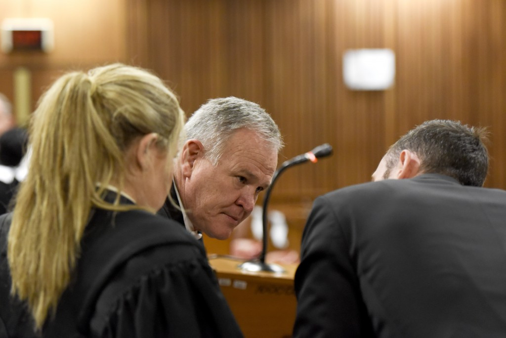Defence lawyer Barry Roux confirmed that Oscar Pistorius will appeal his upgraded murder conviction for shooting girlfriend Reeve Steenkamp following a bail hearing today ©Getty Images