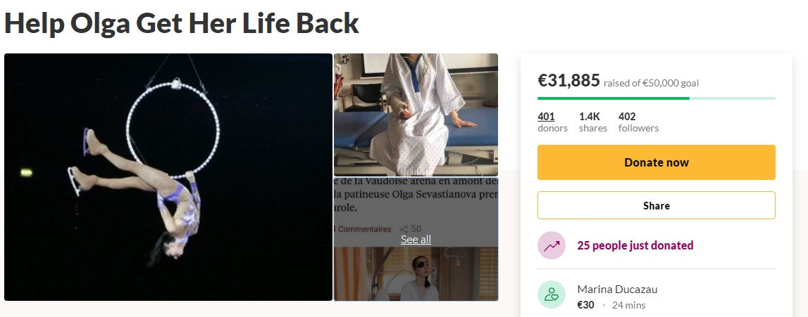 Those behind the crowdfunding page are aiming to raise €50,000 ©GoFundMe