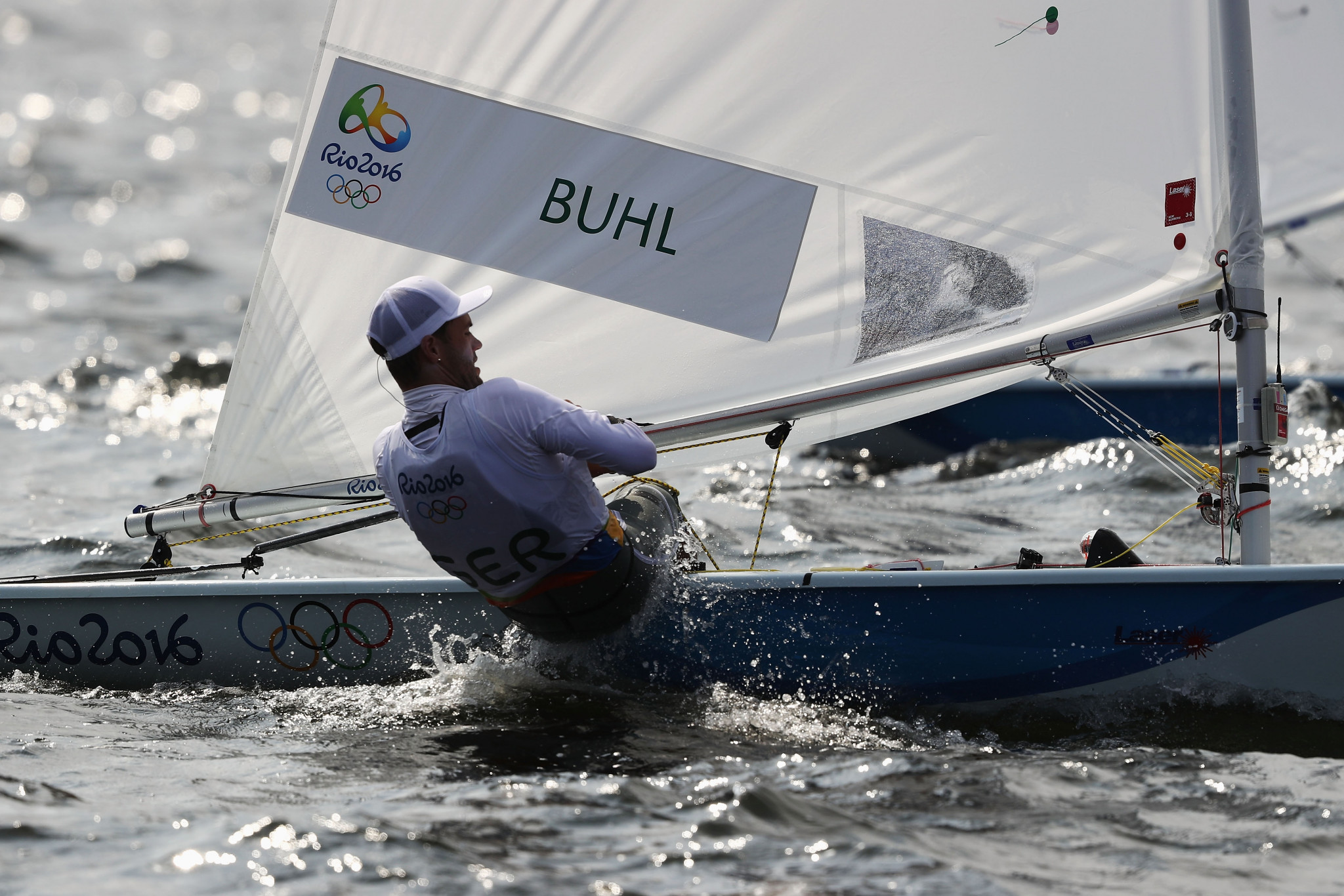 Buhl and Bernaz hit the front at Laser Standard World Championships