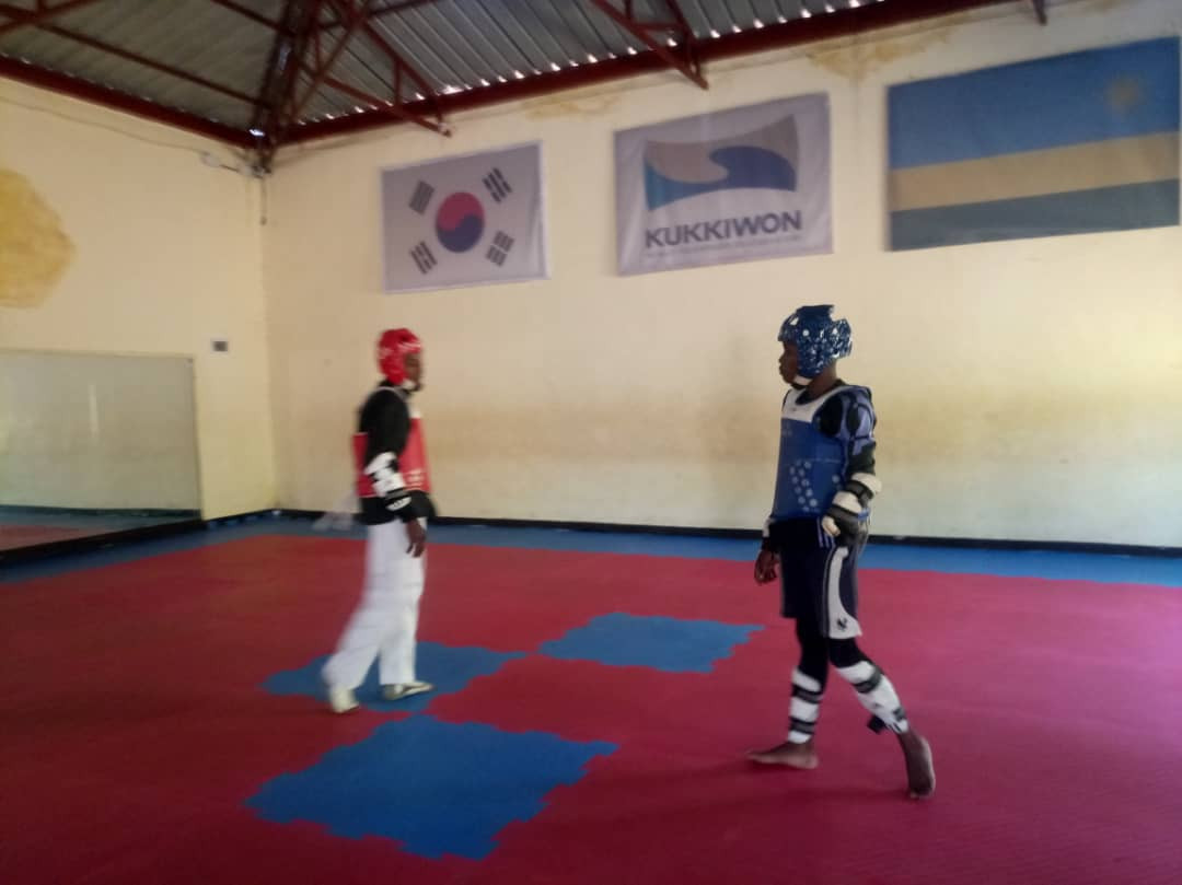 Taekwondo is an emerging sport in Rwanda ©RTF