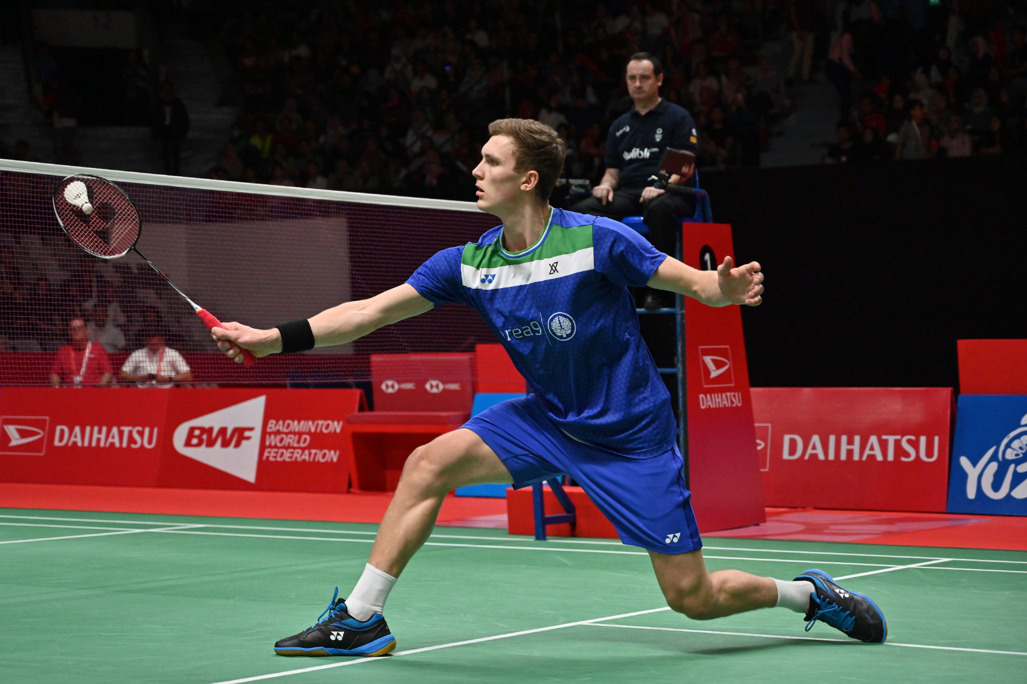 Viktor Axelsen helped Denmark continue their winning streak at the event ©Getty Images
