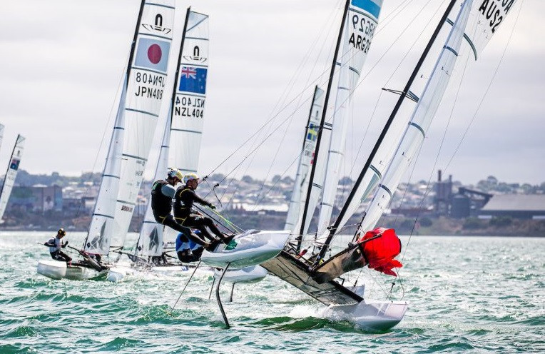 Racing continued across all three classes ©Sailing Energy