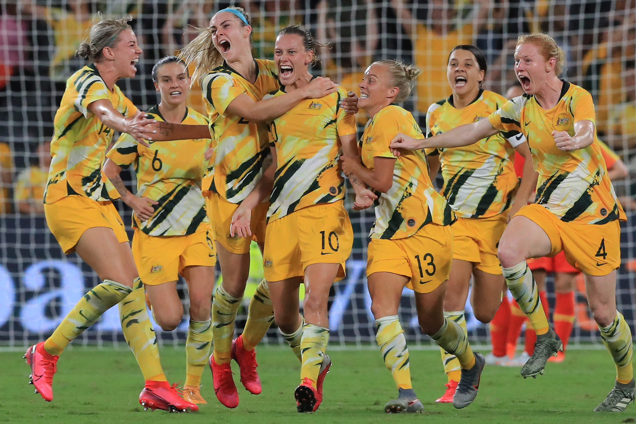 Australia strike late to win group at AFC Women's Olympic Qualifying Tournament