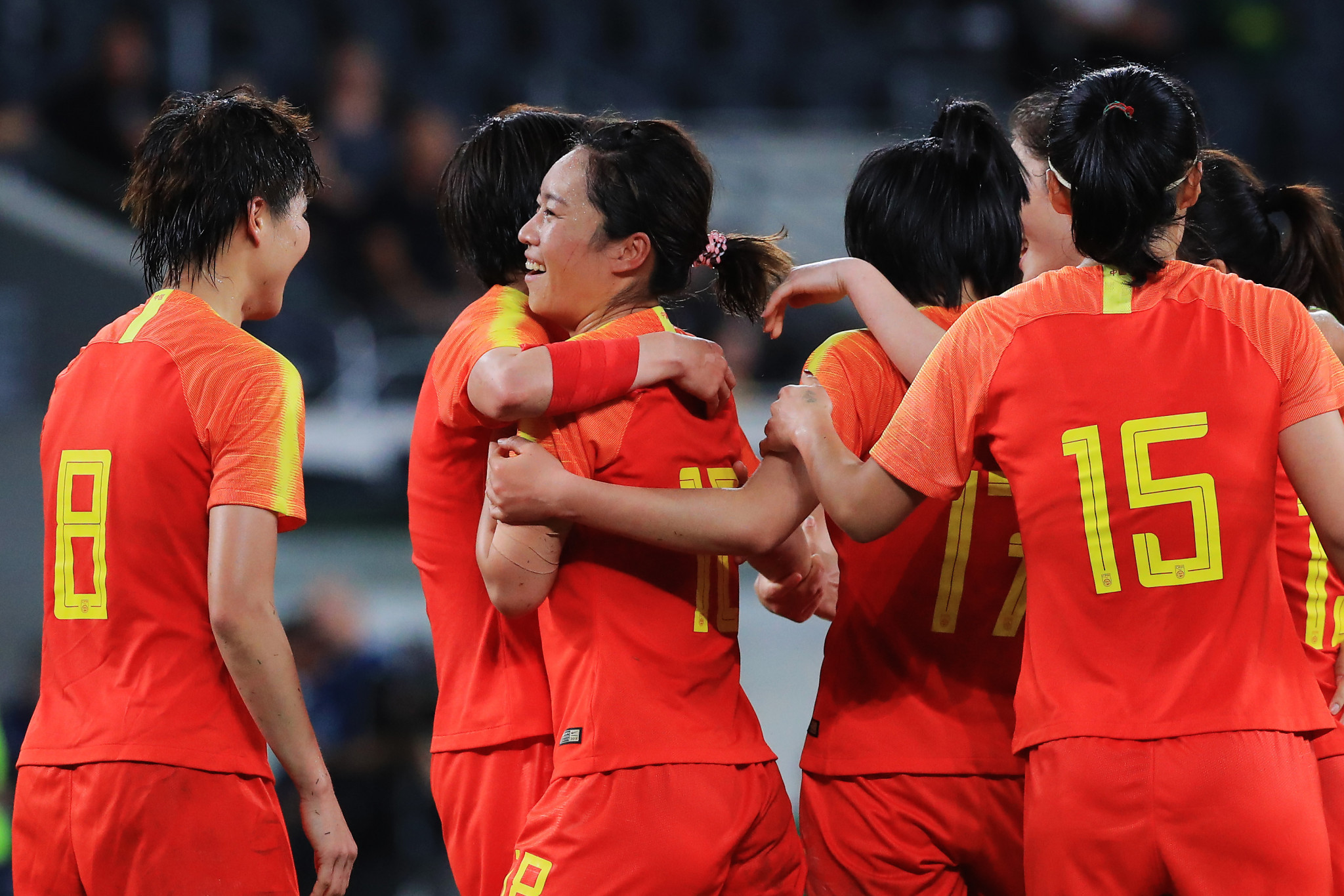 China thought they had won the game in the 86th-minute ©Getty Images
