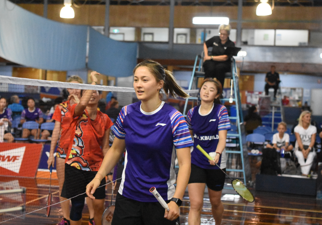 Australia's women won their first match ©Ballarat Badminton