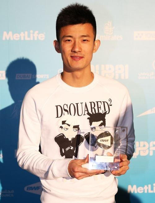 China's Chen Long retained the Male Player of the Year award