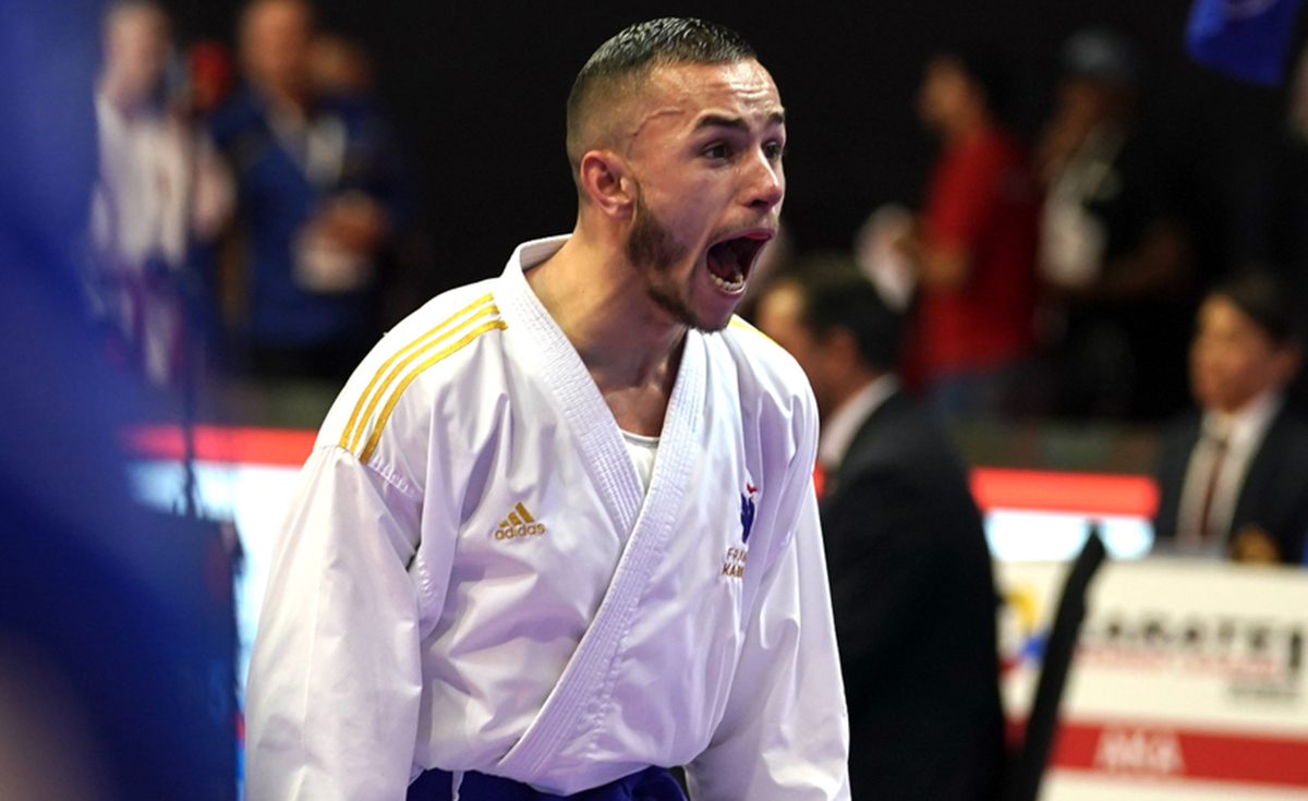 France’s Steven Dacosta impressed on the opening day ©WKF