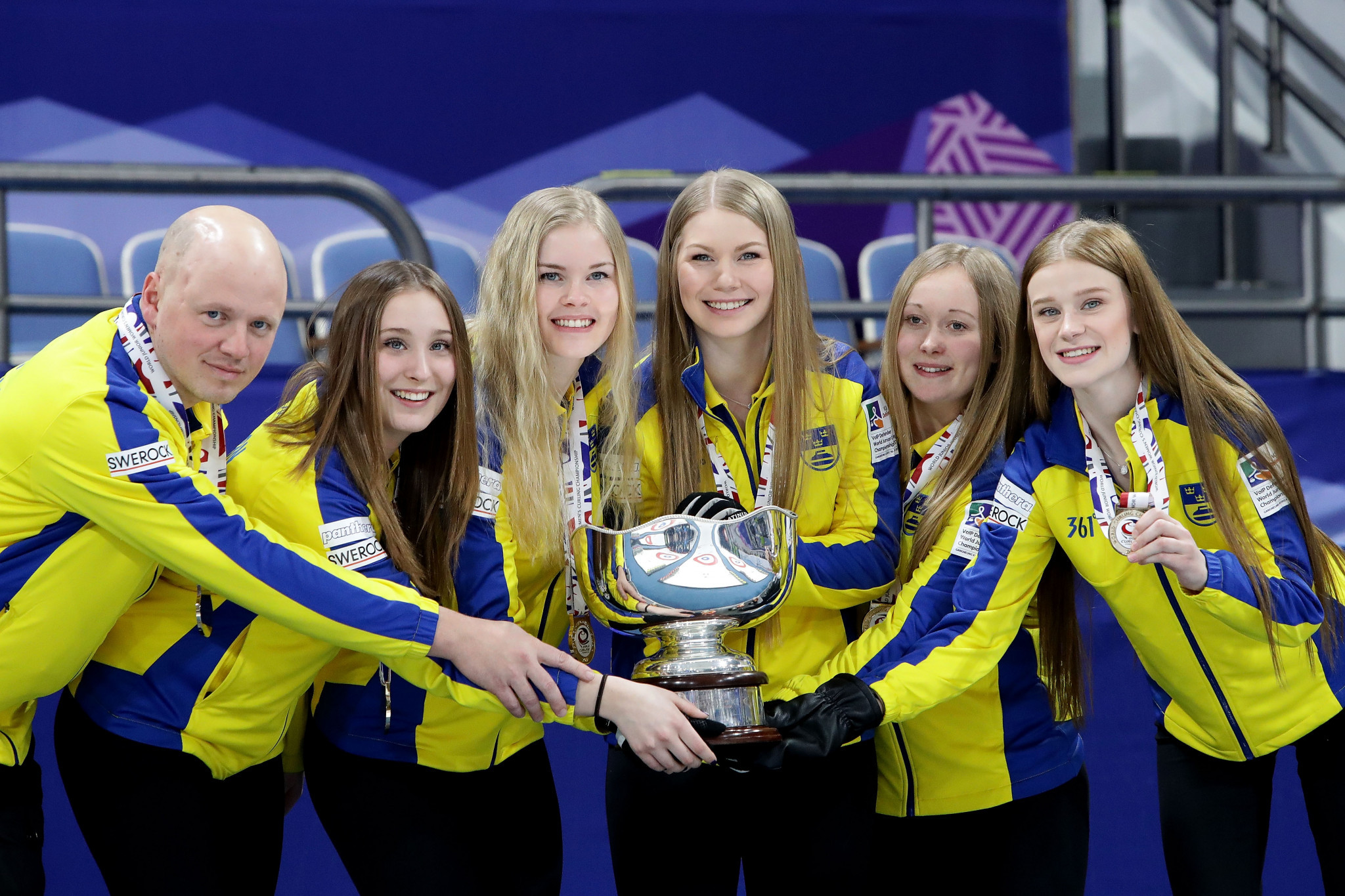 Sweden last won the women's title in 2017 with skip, Isabelle Wrana ©Getty Images