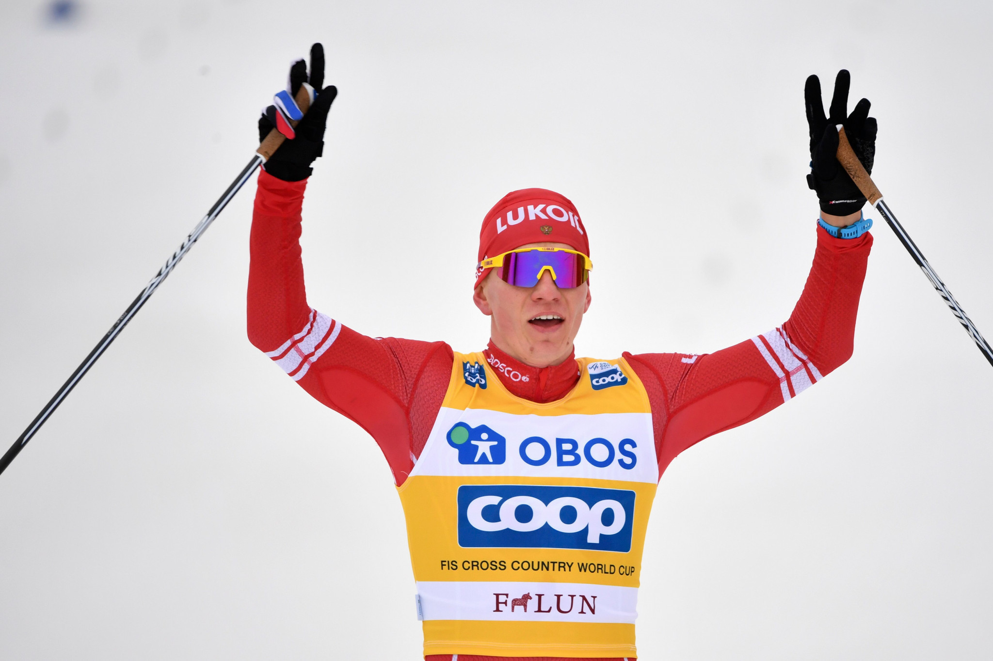 Russia's Alexander Bolshunov has held off a strong Norwegian contingent this season ©Getty Images