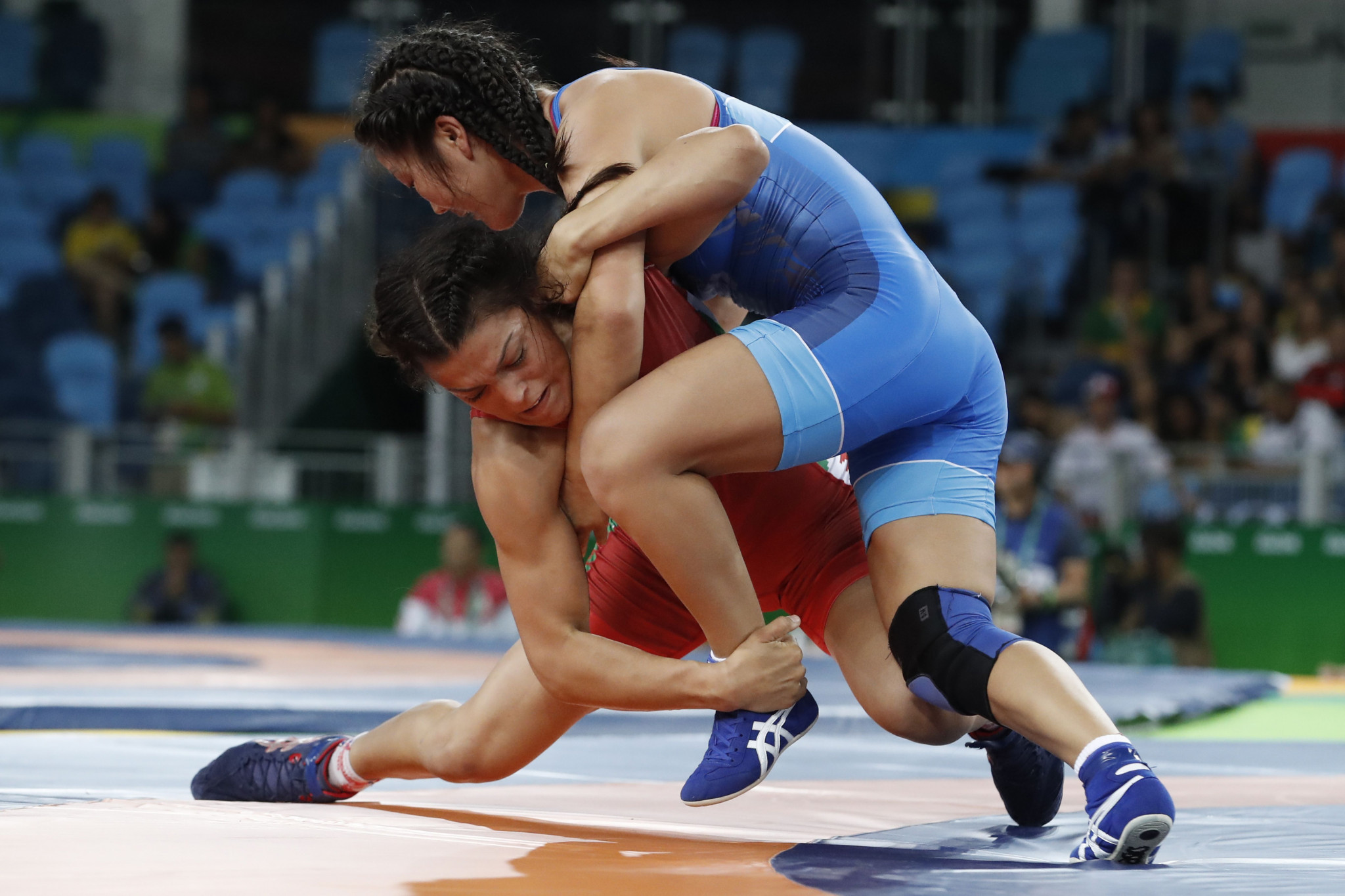 Bulgaria's Mimi Hristova has been crowned the women's 65 kilograms gold medallist at the European Wrestling Championships in Rome ©Getty Images