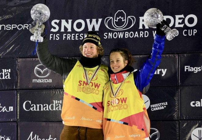 Blunck and Demidova crowned overall winners after final halfpipe World Cup