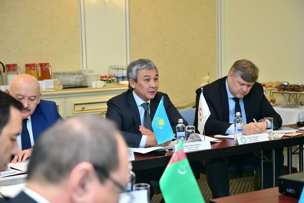 The meeting of the Central Asian NOCs was held in Kazakhstan ©HOK