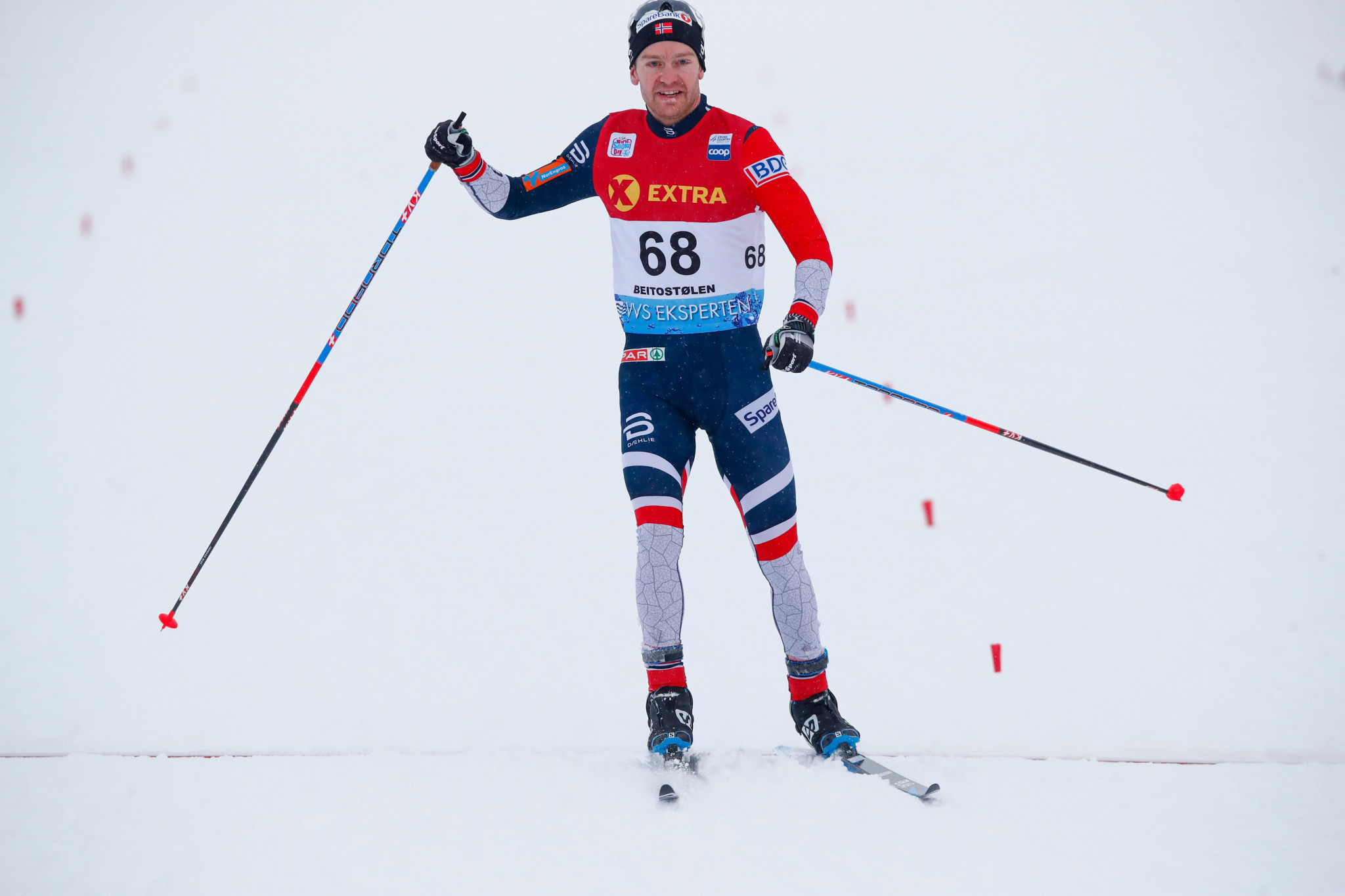 Norway's Sjur Røthe won his 20th World Cup podium with his win in Sweden ©Getty Images