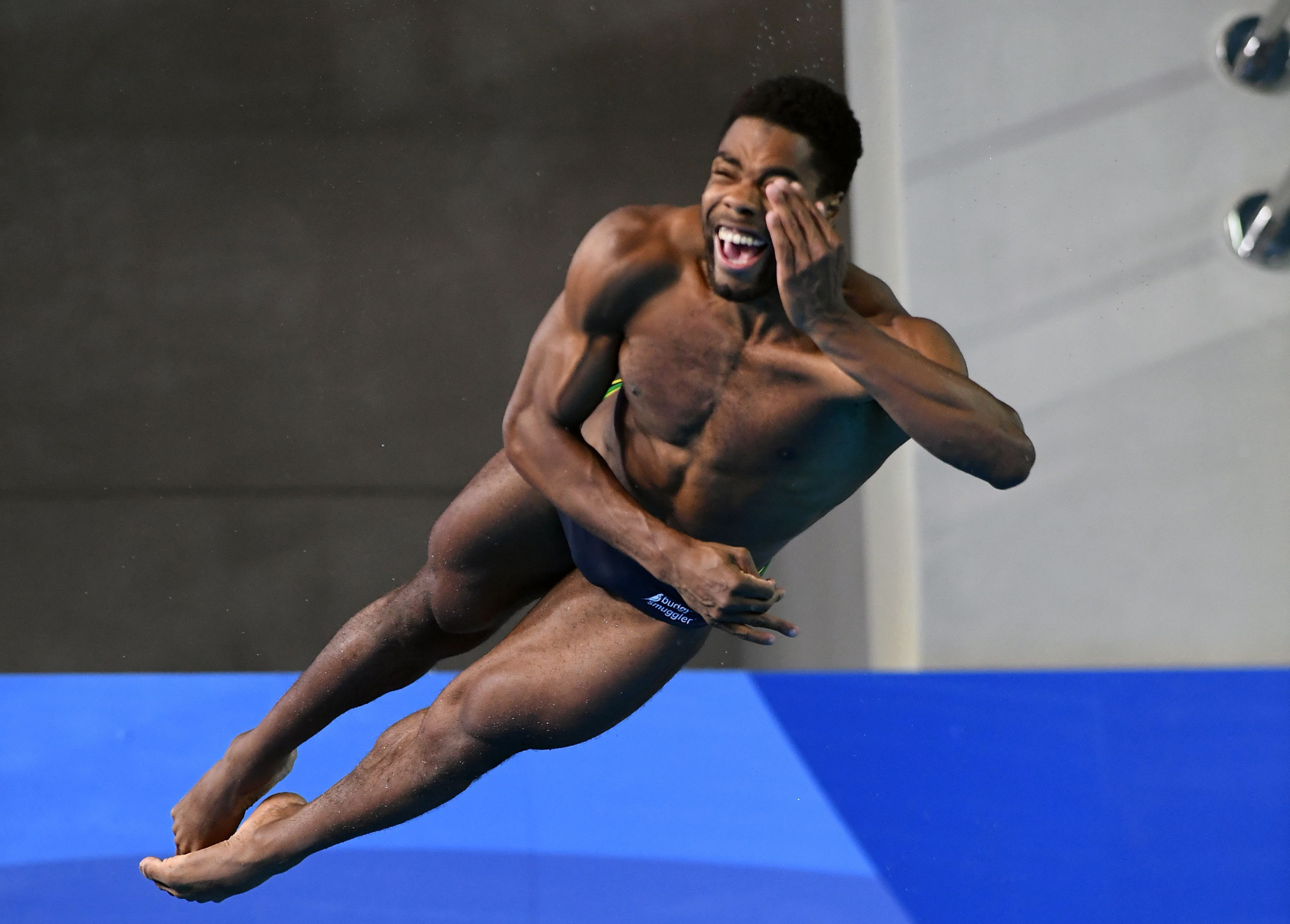 Jamaica's Yona Knight-Wisdom took advantage of mistakes by Steele Johnson to secure a deserved silver ©Getty Images