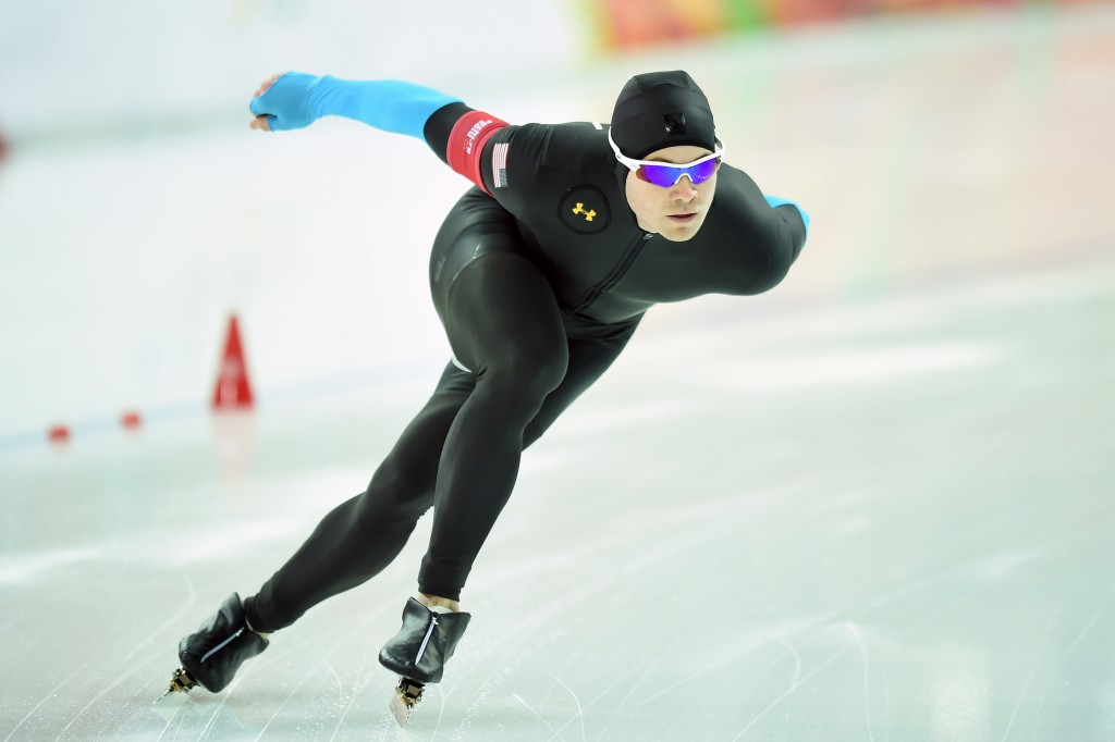 Speed skater Joey Mantia picked up the men's awards following successive podium finishes at the ISU World Cup