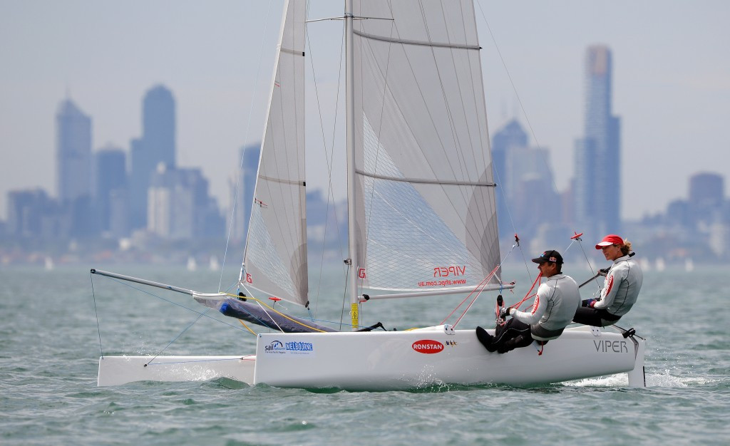 Sailing World Cup series set to begin in Melbourne