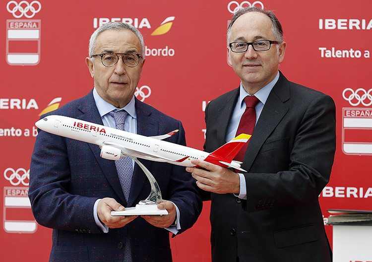 Spanish Olympic Committee sign Tokyo 2020 collaboration deal with Iberia