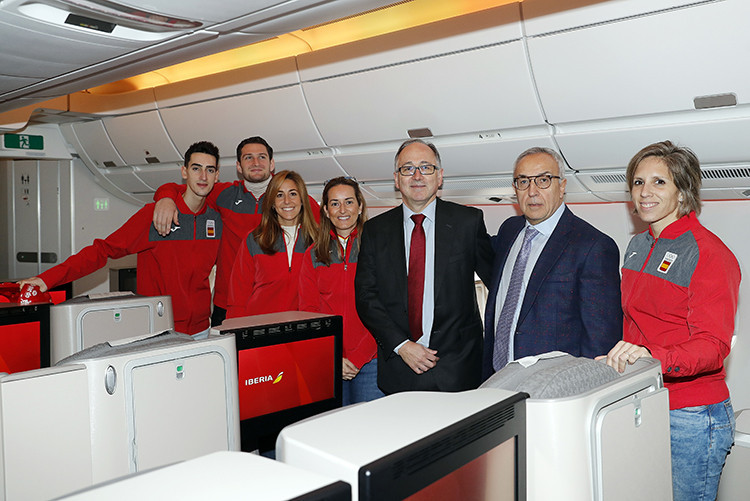 Spanish athletes will fly Iberia to major events including Tokyo 2020 ©COE
