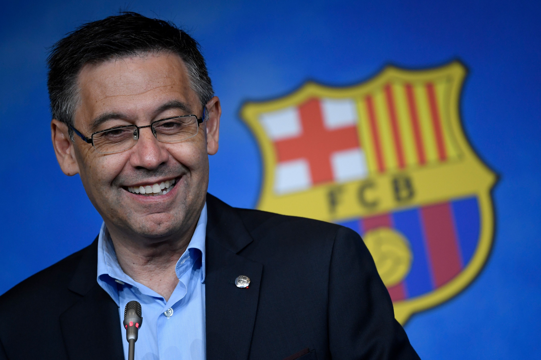 FC Barcelona President Josep Maria Bortomeu has said the club will not participate in "violent" esports games ©Getty Images