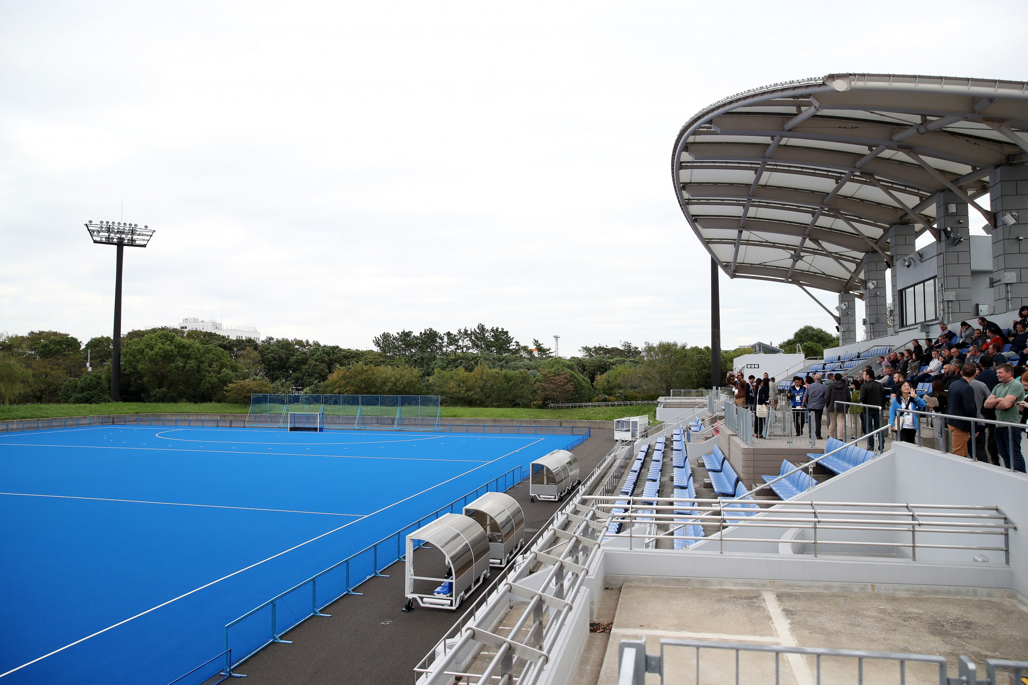 A sustainable pitch has been installed at the Oi Hockey Stadium in time for Tokyo 2020 ©Getty Images