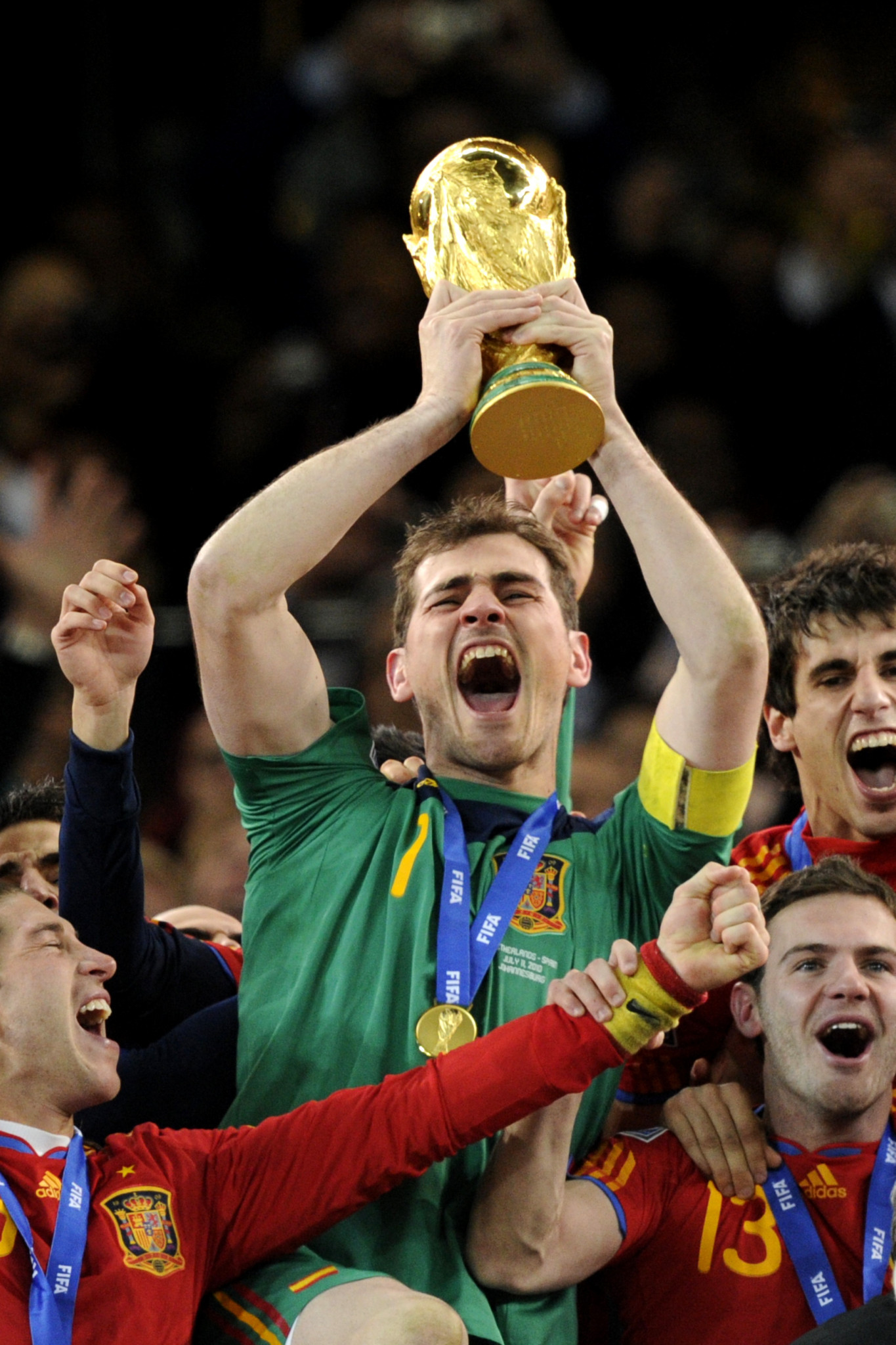Iker Casillas won the World Cup with Spain in 2010 ©Getty Images