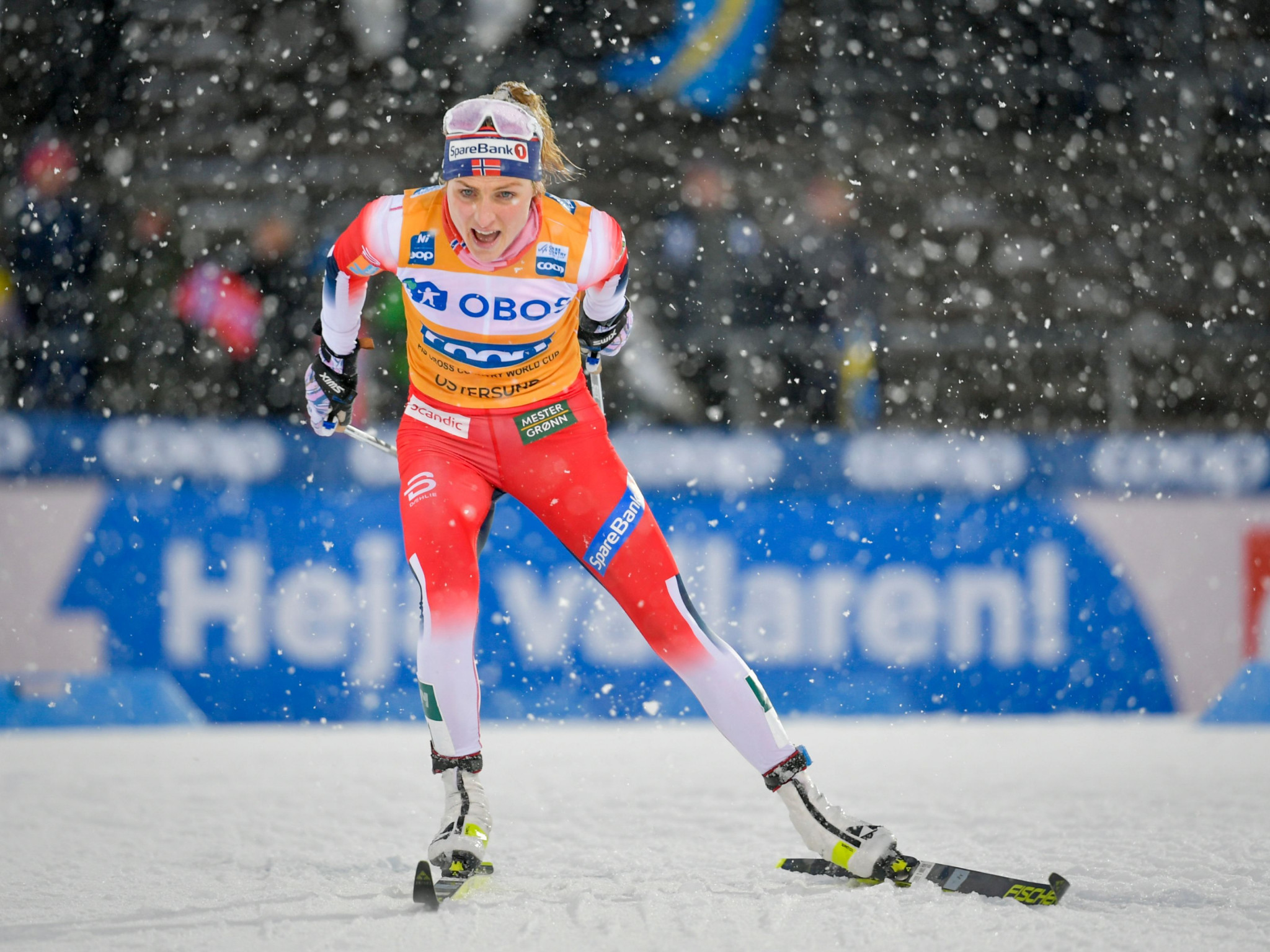Norway's Therese Johaug is in a rich vein of form ©Getty Images