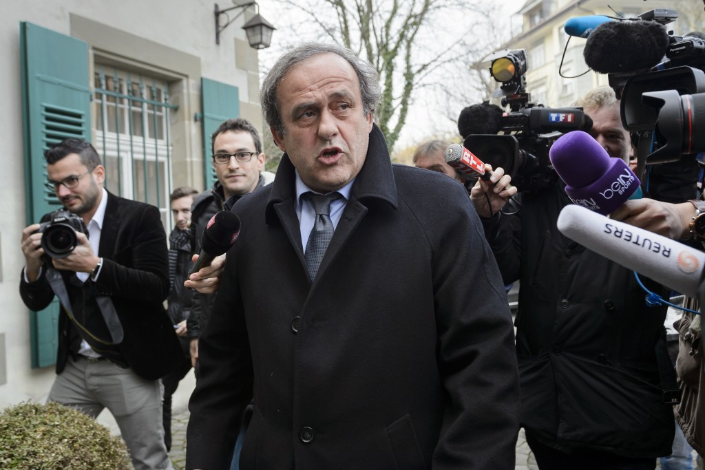 Michel Platini vowed to tell only the truth on the steps of the Court of Arbitration for Sport earlier today