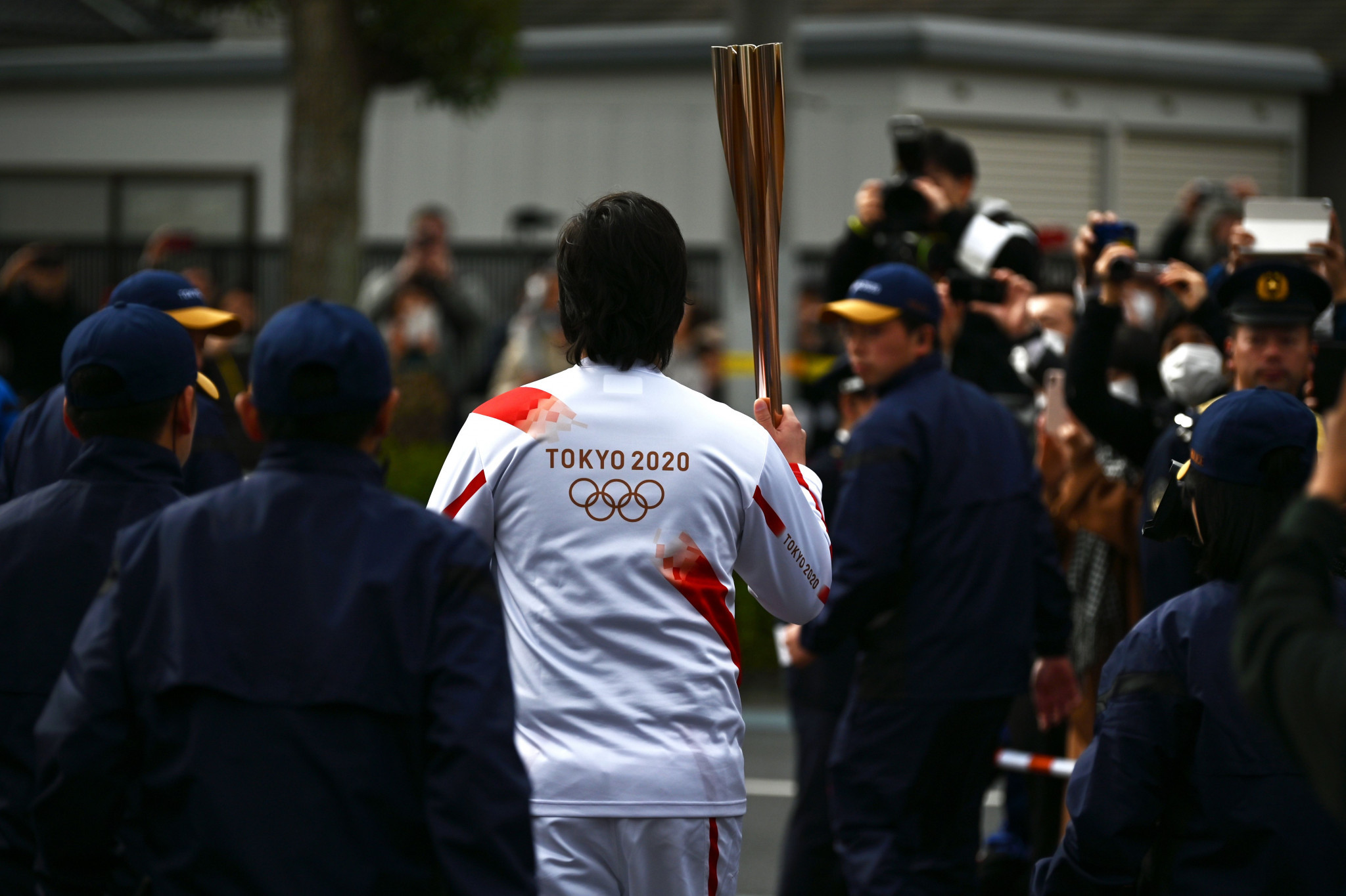 A rehearsal for the Olympic Torch Relay was held last week ©Getty Images