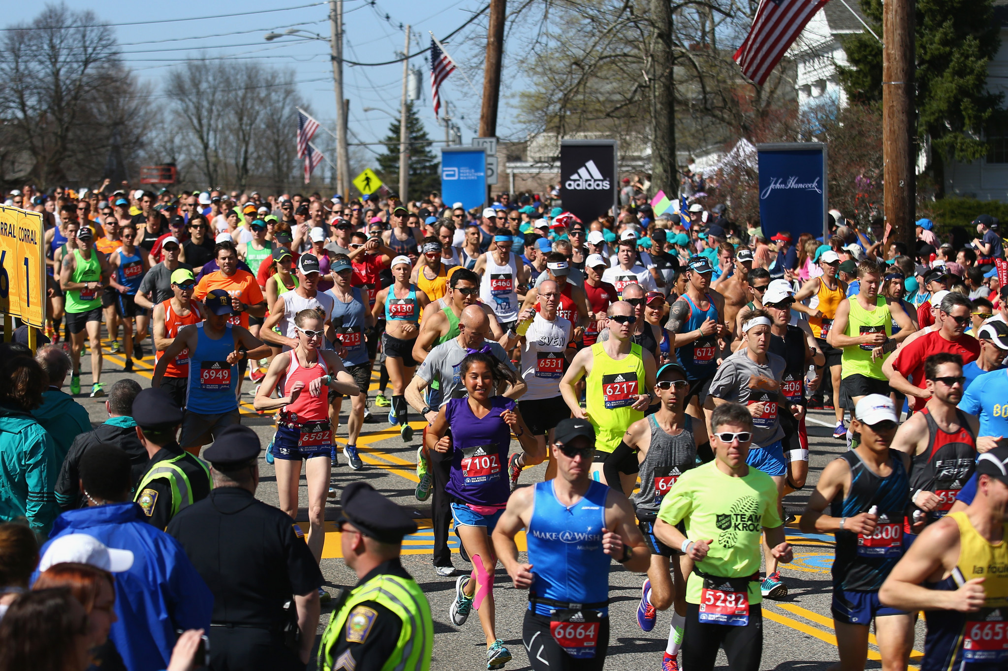 The Boston Marathon is the world's oldest annual marathon ©Getty Images