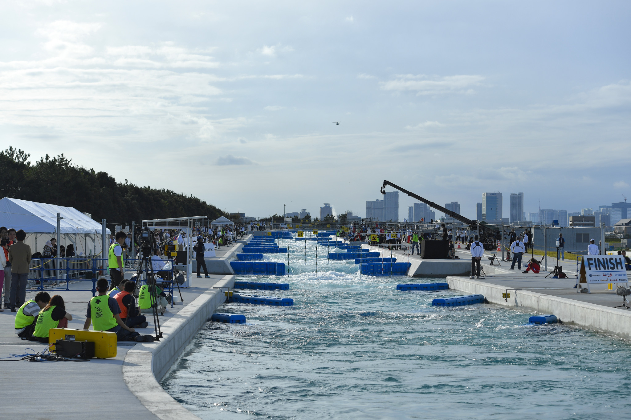 The Kasai Canoe Slalom Centre is due to host Tokyo 2020 action from July 26 to 31 ©Getty Images